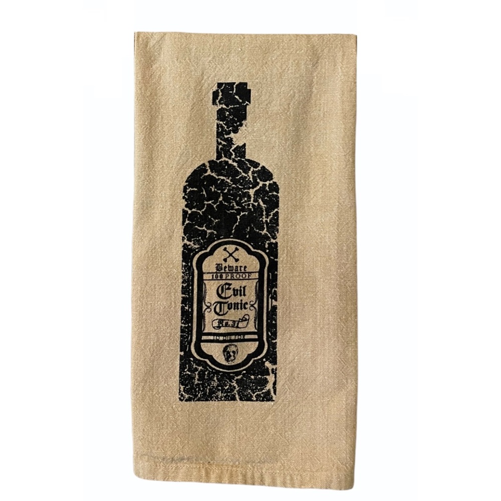 Witch Crafters Evil Tonic Kitchen Towel